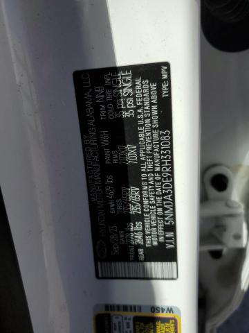 2024 HYUNDAI TUCSON SE - 5NMJA3DE9RH331083
