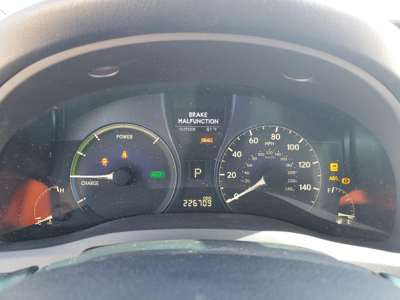 Lot #3302831888 2010 LEXUS RX 450H