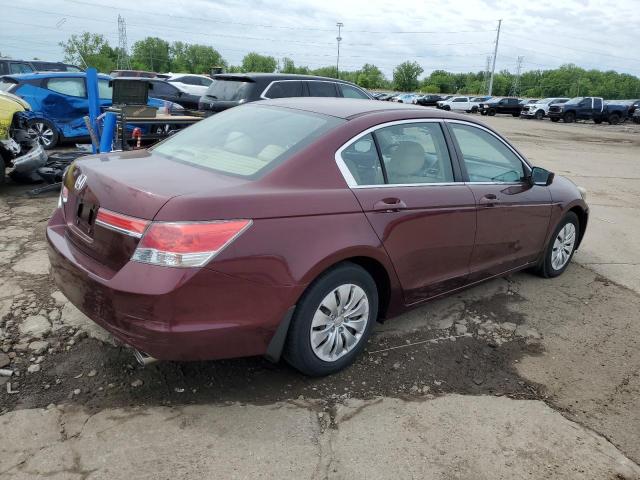 Vin: 1hgcp2f33ca176918, lot: 58939535, honda accord lx 20123