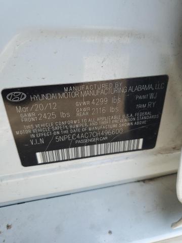 2012 HYUNDAI SONATA SE - 5NPEC4AC7CH496600