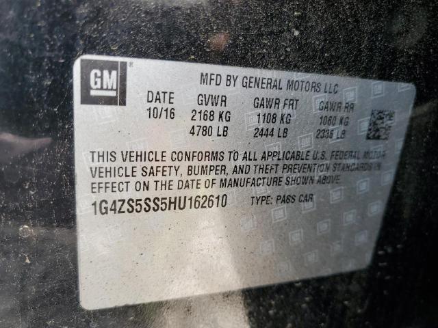 2017 BUICK LACROSSE P - 1G4ZS5SS5HU162610