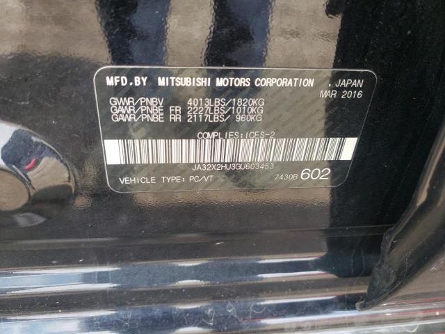 2016 MITSUBISHI LANCER SPO JA32X2HU3GU603453