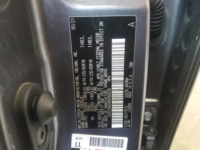 2021 TOYOTA HIGHLANDER - 5TDZZRAHXMS066838