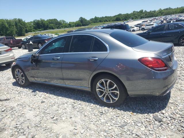 Vin: wddwf8db5kr484125, lot: 57253745, mercedes-benz c-class 300 20192