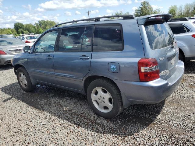 TOYOTA HIGHLANDER 2004 blue  gas JTEEP21A240064708 photo #3