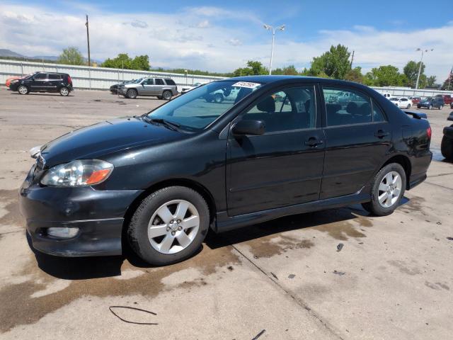 TOYOTA COROLLA CE 2006 black  gas 1NXBR32E36Z689103 photo #1