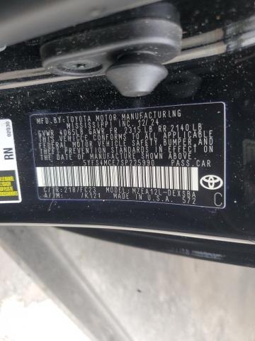 2025 TOYOTA COROLLA SE 5YFS4MCE7SP225990