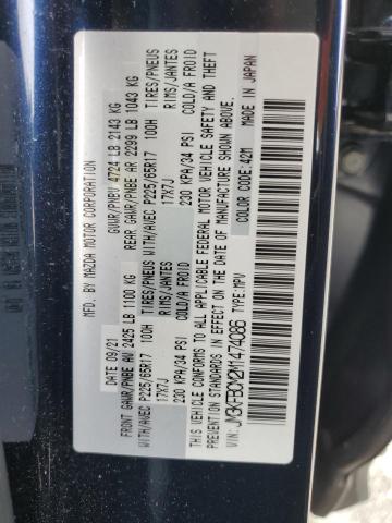 2021 MAZDA CX-5 TOURI - JM3KFBCM2M1474086