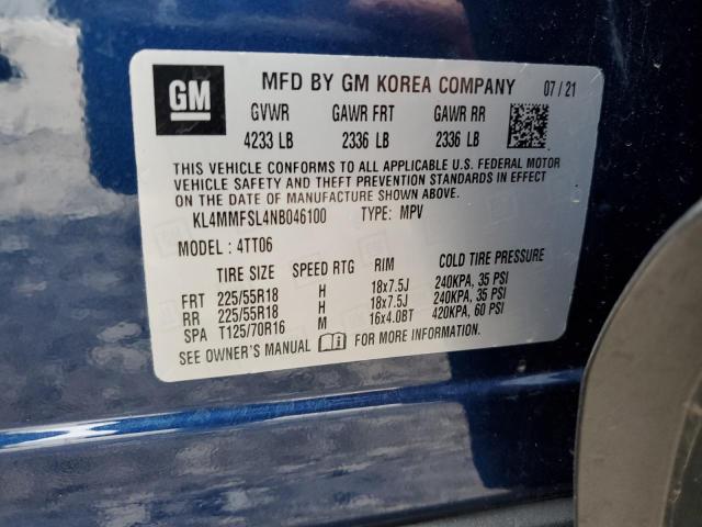 2022 BUICK ENCORE GX - KL4MMFSL4NB046100