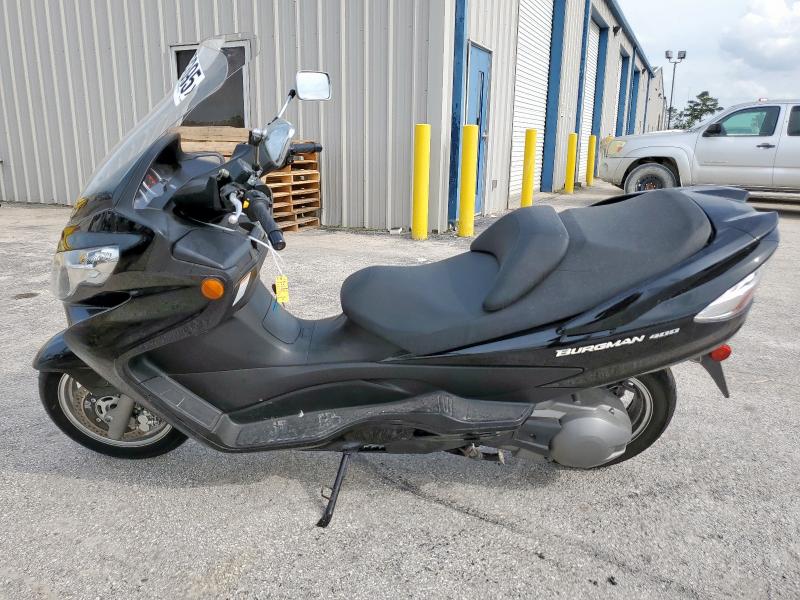 SUZUKI AN400 2008 black  gas JS1CK44A182103035 photo #4