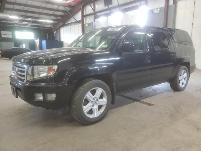 HONDA RIDGELINE 2013 black crew pic gas 5FPYK1F55DB004386 photo #1