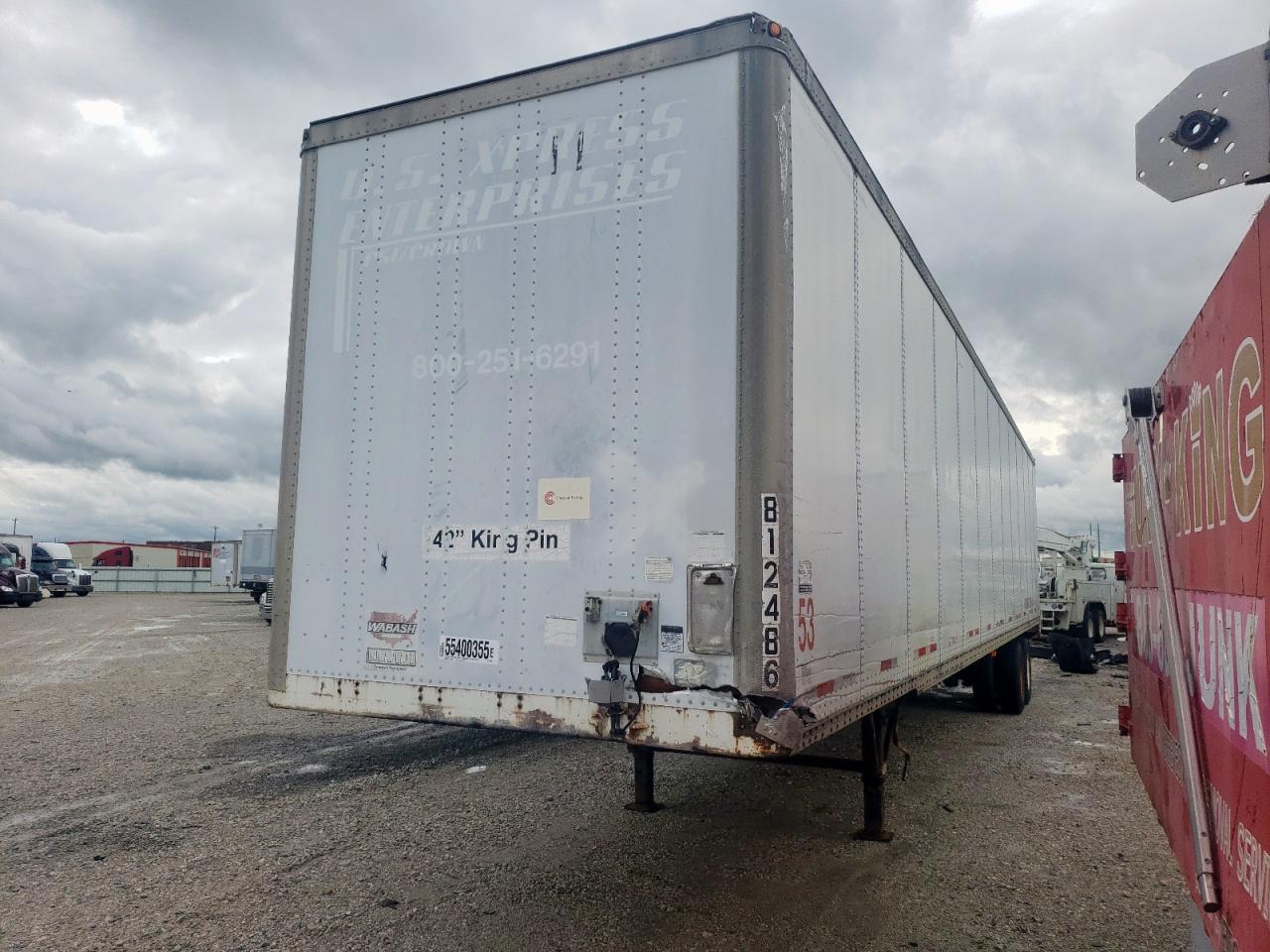 Lot #3188431635 2000 WABASH SEMITAILER