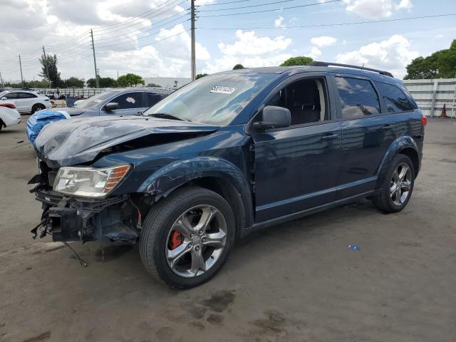 DODGE JOURNEY SE 2013 blue  gas 3C4PDCAB7DT680055 photo #1