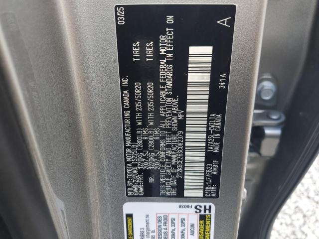2025 LEXUS NX 350 LUX 2T2KGCEZ6SC082379
