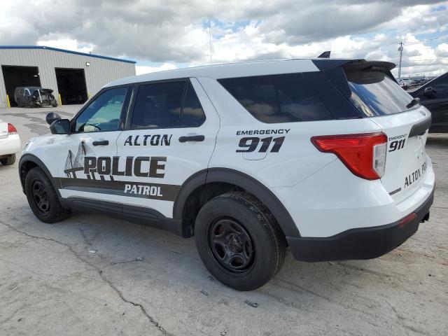 FORD EXPLORER P 2020 white  Hybrid 1FM5K8AW9LGA19414 photo #3