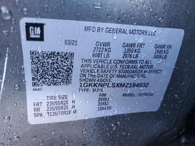 2021 GMC ACADIA DEN - 1GKKNPLSXMZ194932
