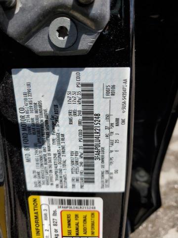2020 FORD FUSION SE - 3FA6P0LU4LR215248