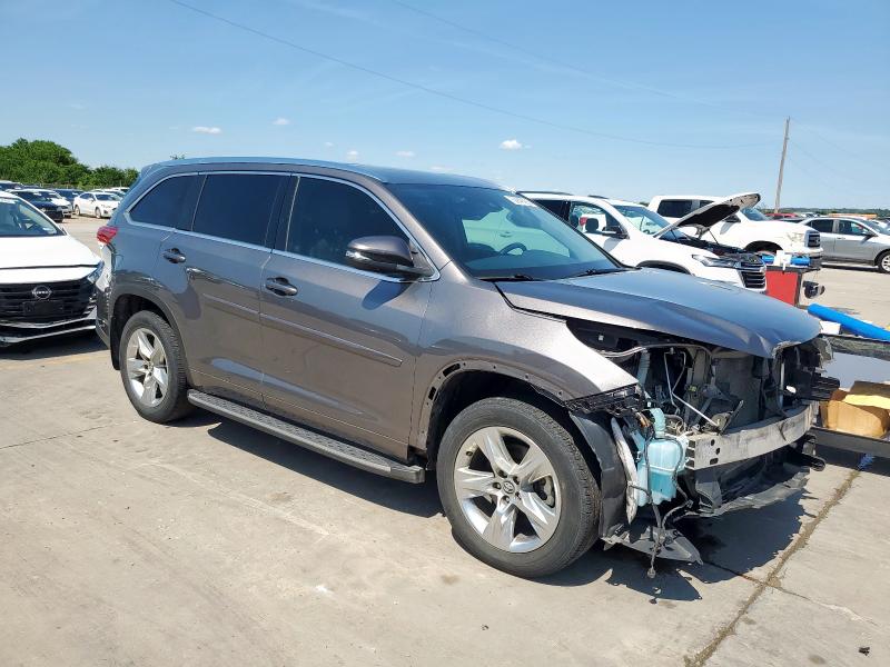 Vin: 5tdyzrfh5js268003, lot: 58846065, toyota highlander limited 20184