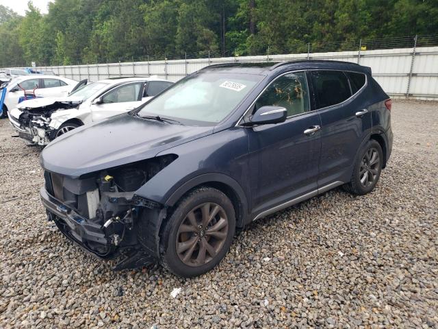 Vin: 5xyzw4la2hg497432, lot: 58129535, hyundai santa fe 2017 img_1