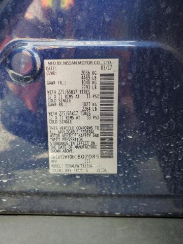 2017 NISSAN ROGUE S - 5N1AT2MT0HC807085