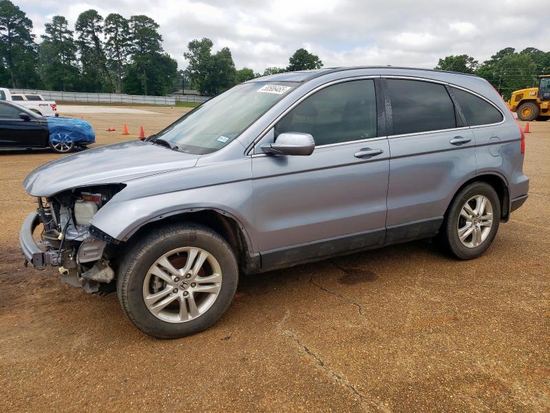 HONDA CR-V EXL 2011 blue  gas 5J6RE3H76BL011687 photo #1