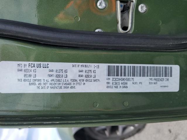 2019 DODGE CHARGER GT - 2C3CDXHG0KH585175