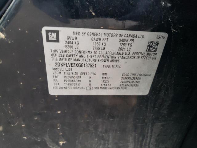 2016 GMC TERRAIN DE - 2GKFLVE3XG6137521