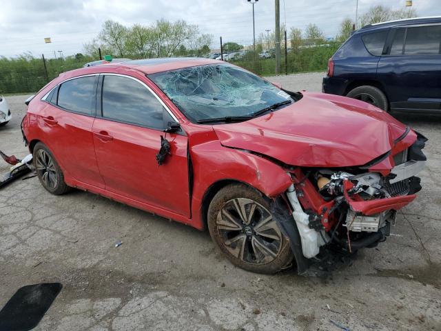 Vin: shhfk7h51ju220584, lot: 55212805, honda civic ex 20184
