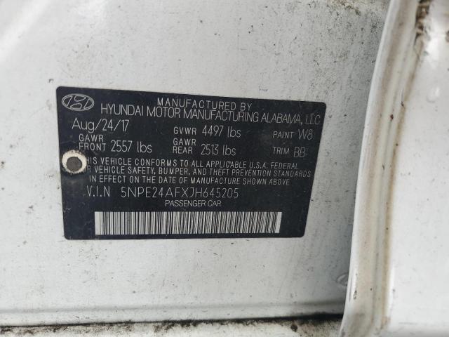2018 HYUNDAI SONATA SE - 5NPE24AFXJH645205