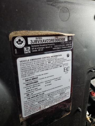 2024 CAN-AM MAVERICK X 3JBVXAV23RE000308