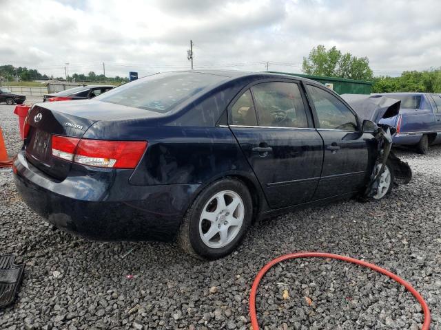 HYUNDAI SONATA GLS 2006 blue  gas 5NPEU46C56H136915 photo #4