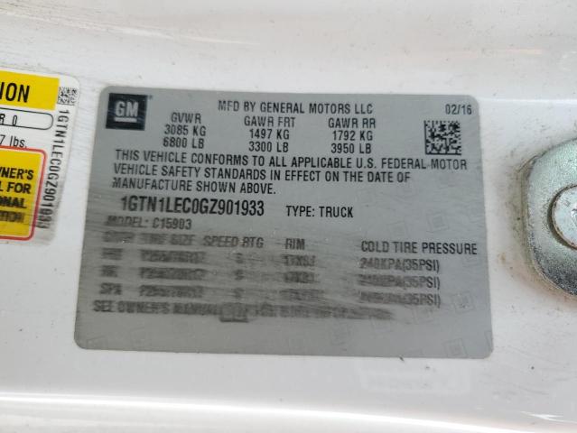 2016 GMC SIERRA C15 - 1GTN1LEC0GZ901933