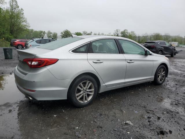 Vin: 5npe24af7gh431149, lot: 55225195, hyundai sonata se 20163