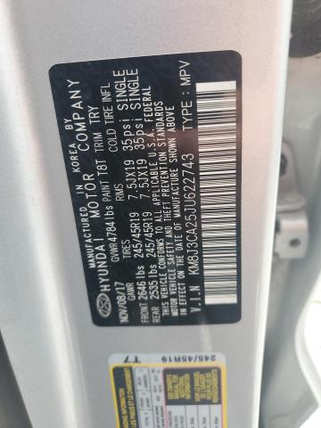 2018 HYUNDAI TUCSON VAL - KM8J3CA25JU622743
