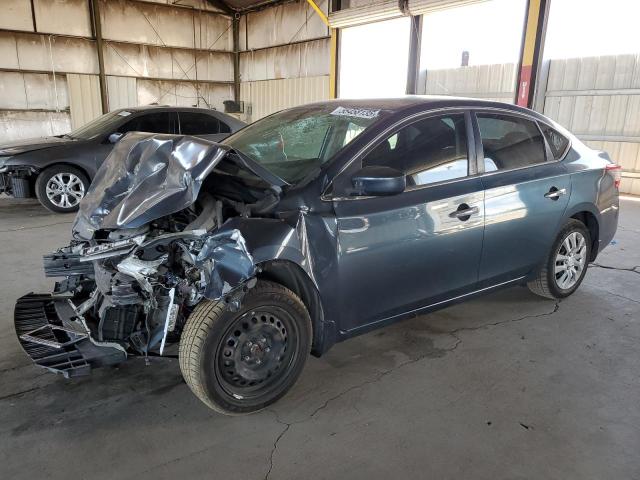 NISSAN SENTRA S 2014 charcoal  gas 3N1AB7AP1EY282670 photo #1