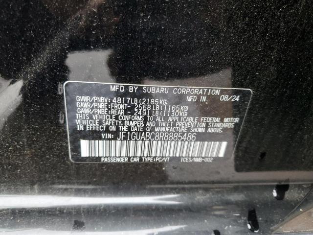 2024 SUBARU IMPREZA JF1GUABC8R8885486
