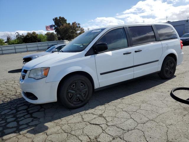 DODGE GRAND CARA 2014 white  flexible fuel 2C4RDGBG7ER338426 photo #1