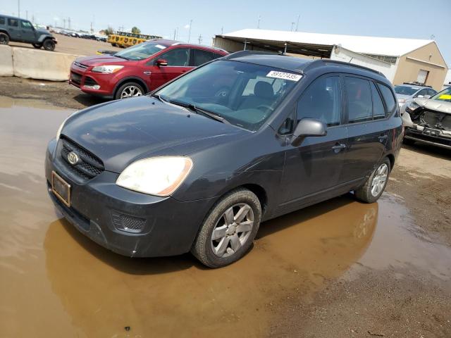 KIA RONDO LX 2007 black station gas KNAFG526977089621 photo #1