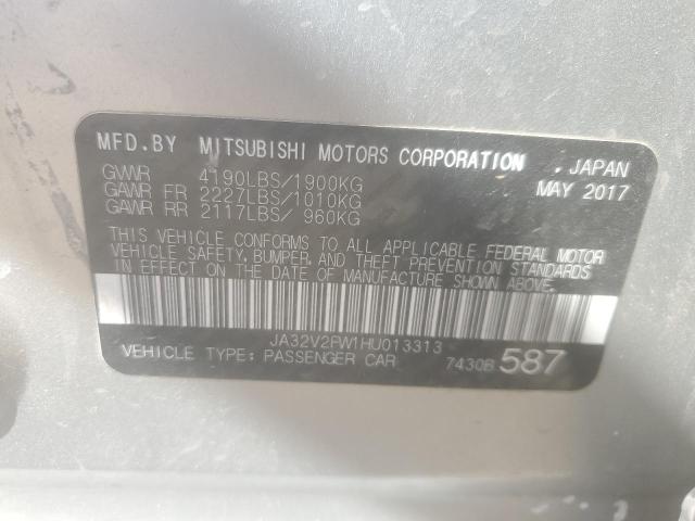 2017 MITSUBISHI LANCER ES JA32V2FW1HU013313