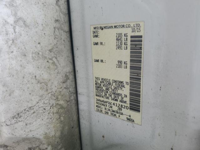 2016 NISSAN MAXIMA 3.5 - 1N4AA6AP5GC412820