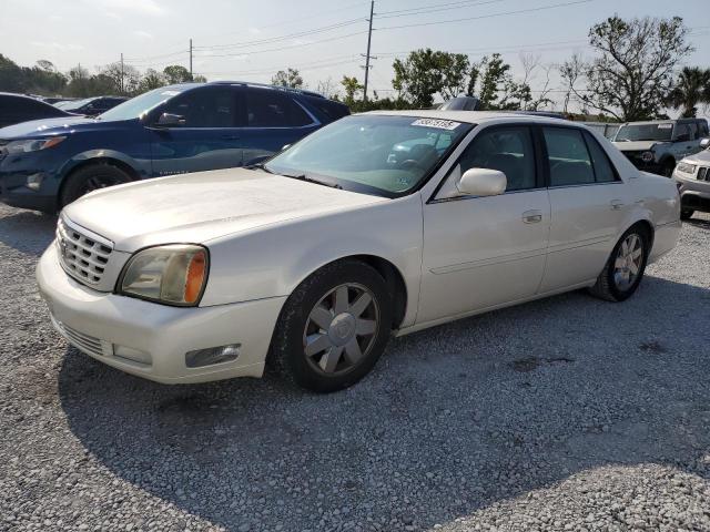 CADILLAC DEVILLE DT 2003 white  gas 1G6KF57933U147843 photo #1