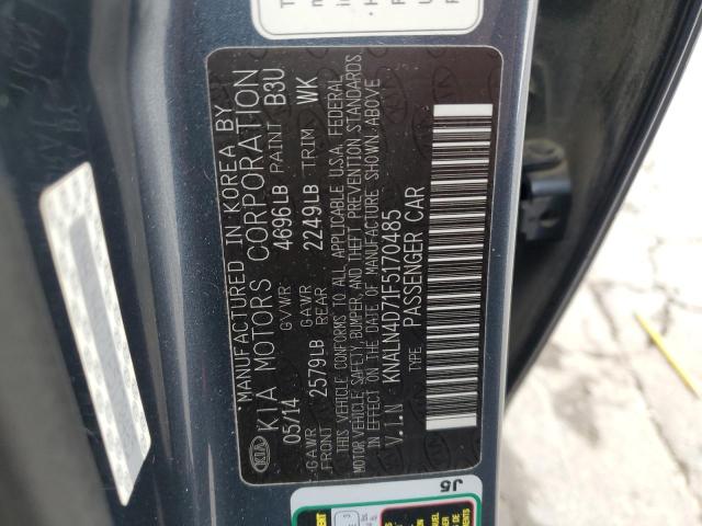 2015 KIA CADENZA PR - KNALN4D71F5170485