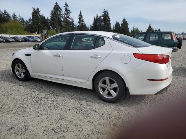 KIA OPTIMA LX 2015 white sedan 4d gas KNAGM4A71F5658103 photo #3