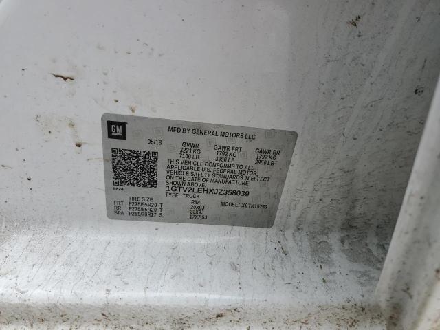2018 GMC SIERRA K15 - 1GTV2LEHXJZ358039
