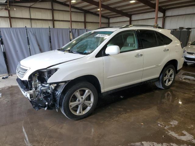 LEXUS RX 400H 2008 white  hybrid engine JTJHW31U682852645 photo #1
