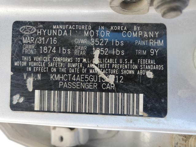 2016 HYUNDAI ACCENT SE - KMHCT4AE5GU130912