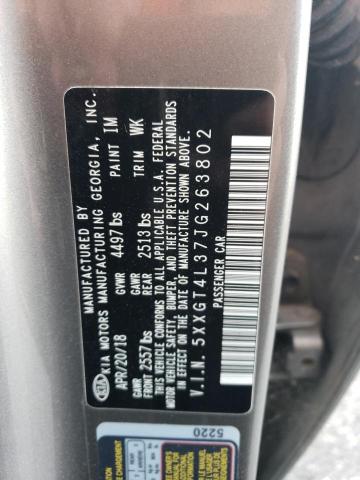 2018 KIA OPTIMA LX 5XXGT4L37JG263802