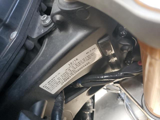 2017 YAMAHA FJ09 JYARN37E2HA003446