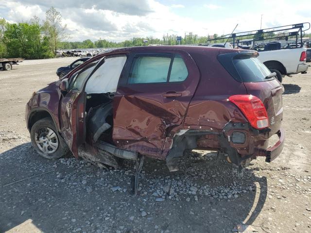 Vin: 3gncjksb3hl275131, lot: 54955475, chevrolet trax ls 20172
