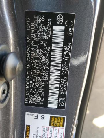 2017 TOYOTA PRIUS - JTDKBRFU1H3578796
